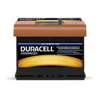 Акумулятор автомобільний 62Аh Duracell Advanced (-/+) EN550 (DA62H)