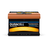 Акумулятор автомобільний 74Аh Duracell Advanced (-/+) EN680 (DA74)