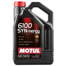 Олива моторне синтетичне MOTUL 6100 Syn-nergy SAE 5W30 4л (838450)