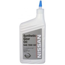 Олива трансмісійне синтетична NISSAN Gear Oil 75W-140, 0.946л (999MP-DF100-P) купити в Україні