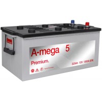 Батарея аккумуляторная A-MEGA Premium (М5) 225Ah 1300A, 6СТ-225-АЗ(3)+слева (AP2253) купити в Україні