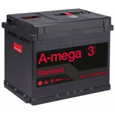 Батарея аккумуляторная A-MEGA Standard (М3) 60Ah 540A, 6СТ-60-АЗ(0)+справа (AS600) купити в Україні