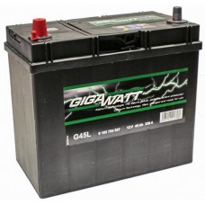 Батарея акумуляторная GIGAWATT 12В, G45L, 45Ah, 330А купити в Україні