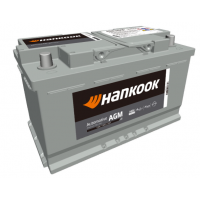 Автомобільний акумулятор HANKOOK 80Ач 800A P+ (пуск/agm)) (AGM58020)