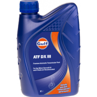 Трансмісійна олія Gulf ATF DX III, 1л (ATF DX III 1L)