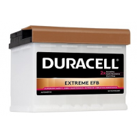 Акумулятор автомобільний 60Ah Duracell Extreme EFB  (-/+) EN560 (DE60EFB)