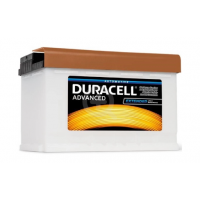 Акумулятор автомобільний 77Аh Duracell Advanced (-/+) EN680 (DA77T)