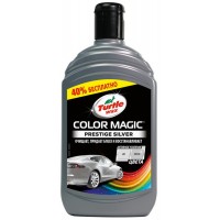 Цветообогащённый полироль серебро TURTLE WAX Color Magic, 500мл купити в Україні