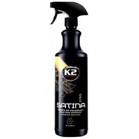 Средство по уходу за приборной панелью и пластиковыми деталями K2 Satina Pro голубика 1л (D5001) купити в Україні