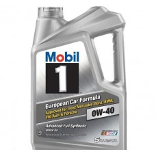 Олива моторне синтетичне Mobil 1 Advanced Full Synthetic 0W-40, 4,730 л (120760)