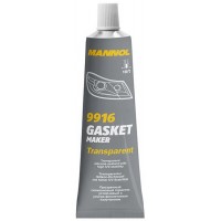 Герметик силиконовый прозрачный MANNOL Gasket Maker Transparent 9916, 85гр купити в Україні