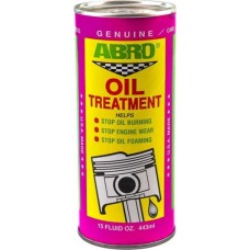 Присадка в олива ABRO AB-500 Oil Treatment, 443 мл купити в Україні