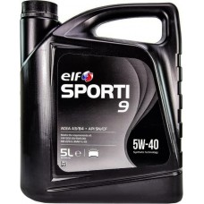 Олива моторне синтетичне ELF Sporti 9 5W40 5л (214252) купити в Україні цена