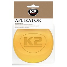 Губка-аппликатор для полировки K2 Gold Aplikator желтая 100мм для воска и полироли (L710) купити в Україні