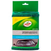 Микрофибра двусторонняя для очистки и придания блеска стеклу TURTLE WAX (380х420мм) купити в Україні