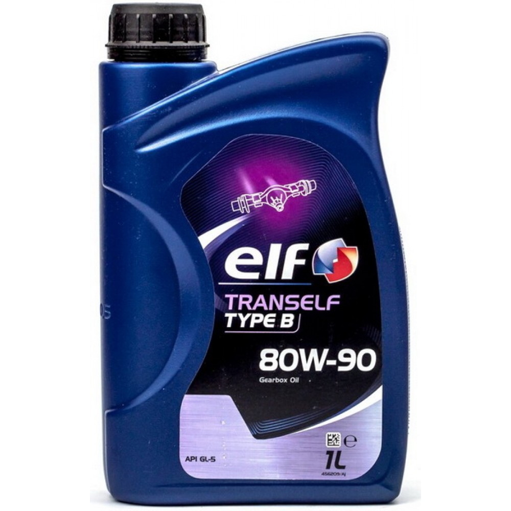 Олива трансмісійне мінеральне ELF TRANSELF TYPE B 80W-90 1л (213870)(194747) купити в Україні