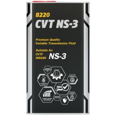 Олива трансмісійне синтетична MANNOL 8220 O.E.M. for CVT NS-3, 4л купити в Україні