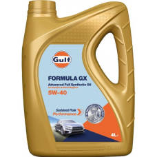 Олива моторне синтетичне GULF FORMULA GX 5W-40, 4л (FORMULA GX 5W40 4L)