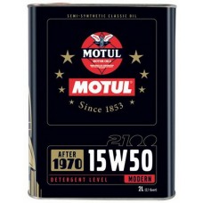 Олива моторне напівсинтетичне MOTUL 2100 15W-50, 2л (104512)