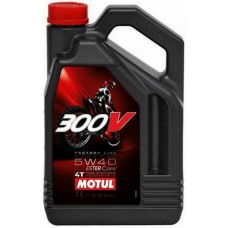 Олива моторне 100% синтетичне эстеровое MOTUL 300V 4T Factory Line Off Road 5W-40, 4л (845641) (104135)