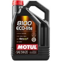 Олива моторне 100% синтетичне MOTUL 8100 Eco-lite 5W-20, 5л (841451) (109104)