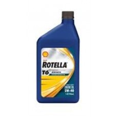 Олива моторне синтетичне Shell Rotella T6 Synthetic 5W-40, 0.946л