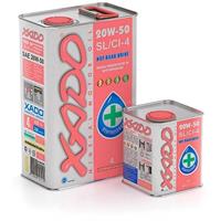 Олива моторне мінеральне Atomic Oil SL/CI-4 20W-50, 4л