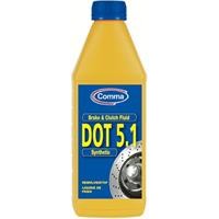 Рідина гальмівна dot 5.1, BRAKE FLUID, 1л