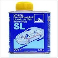 Рідина гальмівна dot 4, Brake Fluid SL, 0.25л