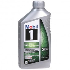 Олива моторне синтетичне Mobil 1 ESP X2 0W-20 Diesel & Gas, 0,946л (125386)