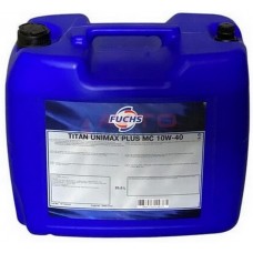 Олива моторне напівсинтетичне FUCHS TITAN UNIMAX PLUS MC 10W-40, 20л (600813734)