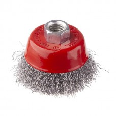 Щетка чашечная 65 мм, для УШМ, М14 (витая проволока) INTERTOOL BT-1065