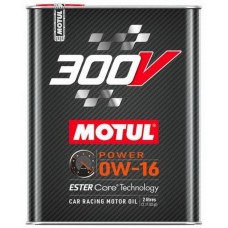 Олива моторне 100% синтетичне эстеровое MOTUL 300V Power 0W-16, 2л (826102) (110855)