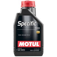 Олива моторне 100% синтетичне MOTUL SPECIFIC FORD 913 D 5W-30, 1л (856311) (104559) купити в Україні цена
