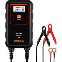 Зарядний пристрій для аккумулятора OSRAM   BATTERYCHARGE 906 / 6V/12V 6A / ДЛЯ БАТАРЕЙ ДО 110AH / ЕСТЬ ПОДДЕРЖКА AGM, EFB, LITHIUM