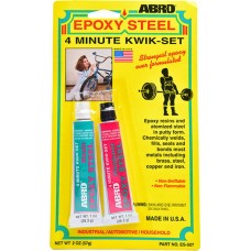Клей эпоксидный ABRO ES-507 Epoxy Steel 4-Minute Kwik-Set, 57гр купити в Україні