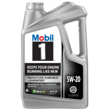 Олива моторне синтетичне Mobil 1 Advanced Full Synthetic 5W-20, 4,73 л (120763)
