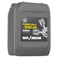 Олива моторне Maximum Turbo-Max 10W40 CI-4/SL, 10л (TurboMax10W40CI4SL10л)