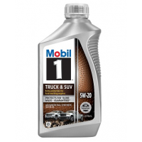 Олива моторне синтетичне Mobil 1 Truck & SUV 5W20, 0,946л (124575)