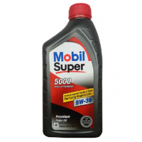 Олива моторне синтетичне Mobil Super 5000 Synthetic Blend 5W-30, 0,946 л (120432)