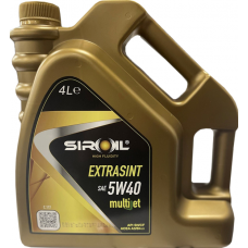 Олива моторне SIROIL EXTRASINT 5W40 MULTIJET, 4л (SIR11744)