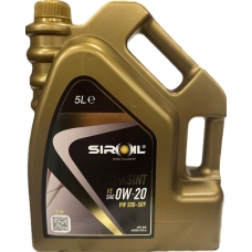 Олива моторне SIROIL ULTRASINT FE SAE 0W-20, 5л (SIR10205)