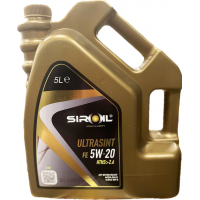 Олива моторне SIROIL ULTRASINT FE SAE 5W-20 HTHS>2.6, 5л (SIR10105)