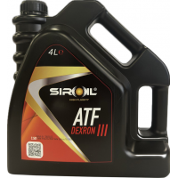 Олива трансмісійне SIROIL ATF DEXRON III, 4л (SIR50144)