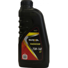 Олива трансмісійне SIROIL TRANSMISSION 75W-140 LS, 1л (SIR51101)