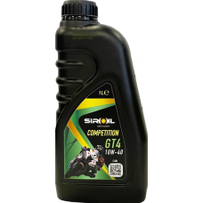Олива моторне для мото и другой 4т техники SIROIL COMPETITION GT4 10W-40, 1л (SIR40401)