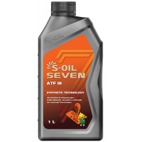 Олива трансмісійне синтетичне S-OIL SEVEN ATF III, 1л купити в Україні