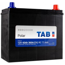 Батарея аккумуляторная TAB Polar 12В, 45Ач/360А(EN)R+ купити в Україні