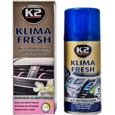 Очиститель для системы кондиционирования K2 Klima Fresh цветы аэрозоль 150 мл (K222FL) купити в Україні