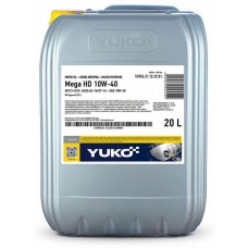 Олива моторне напівсинтетичне YUKO MEGA HD 10W-40 20л (21322)